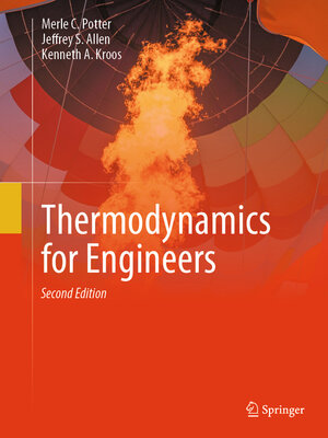 cover image of Thermodynamics for Engineers
